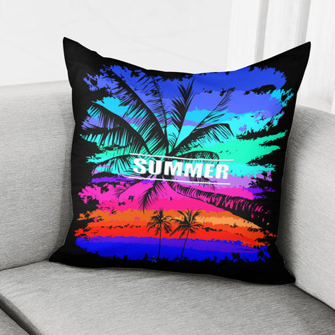 Image of Coconut Tree Pillow Cover