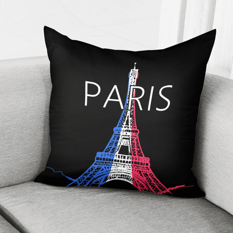 Image of Eiffel Tower Pillow Cover