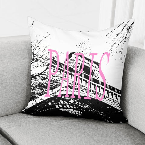 Image of Eiffel Tower Pillow Cover