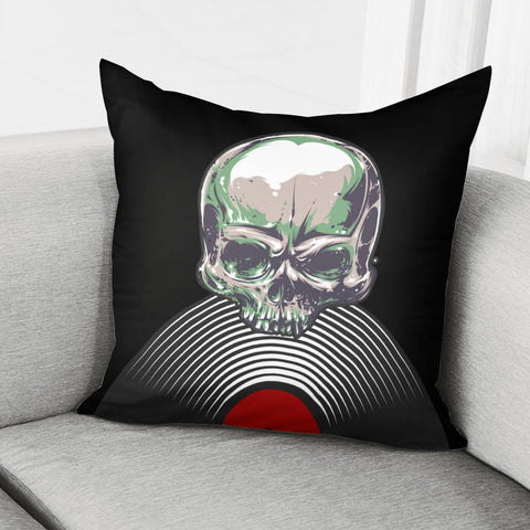 Image of Skull Pillow Cover