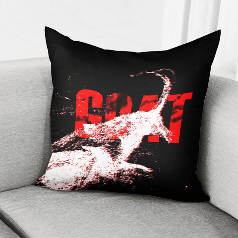 Image of Goat Pillow Cover