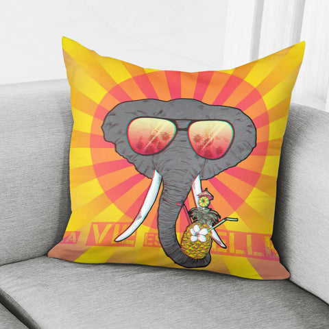 Image of Elephant Pillow Cover