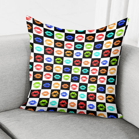 Image of Lips Pillow Cover