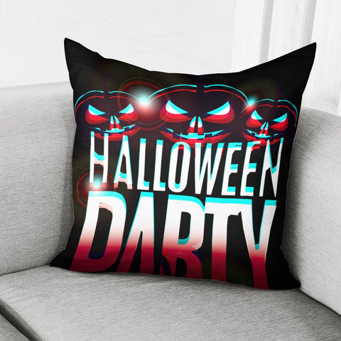 Image of Pumpkin Lantern Pillow Cover