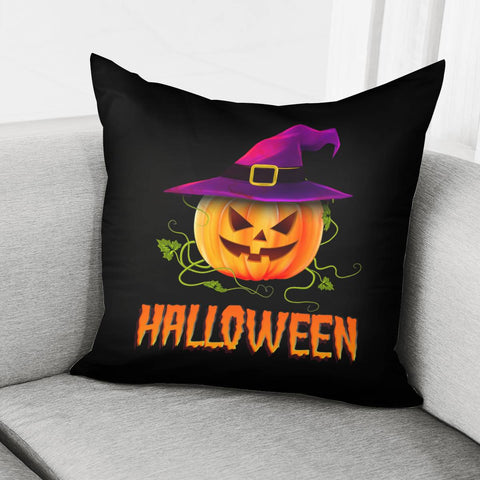 Image of Pumpkin Lantern Pillow Cover