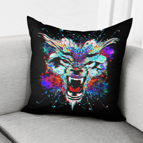 Image of Wolf Pillow Cover