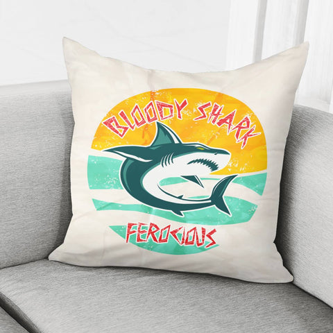 Image of Shark Pillow Cover