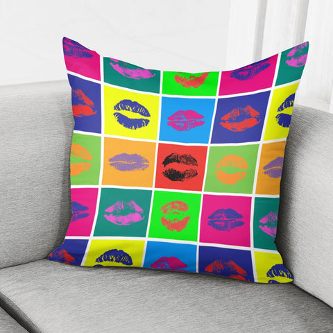 Image of Lips Pillow Cover