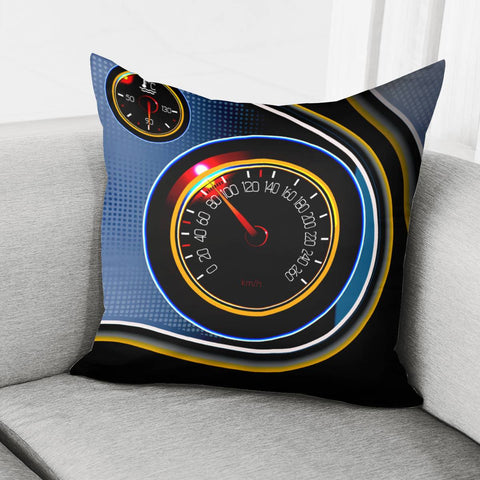 Image of Car Dashboard Pillow Cover