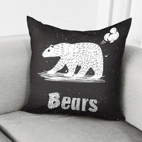 Image of Polar Bear Pillow Cover