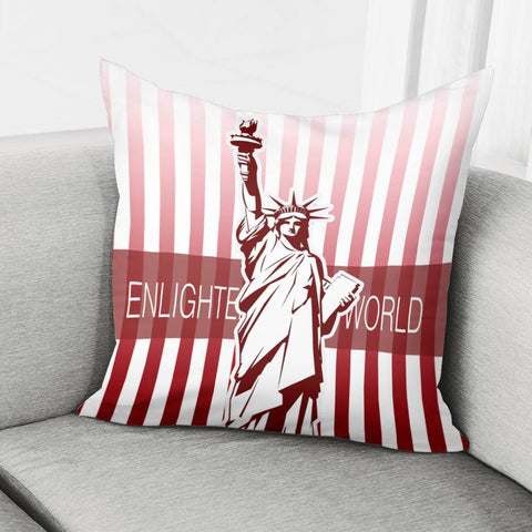 Image of Statue Of Liberty Pillow Cover