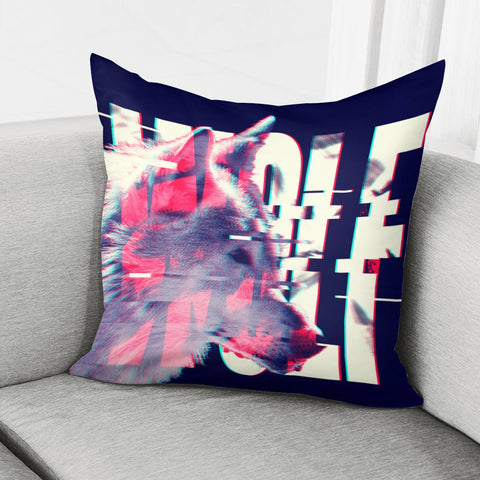 Image of Wolf Pillow Cover