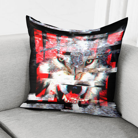 Image of Wolf Pillow Cover