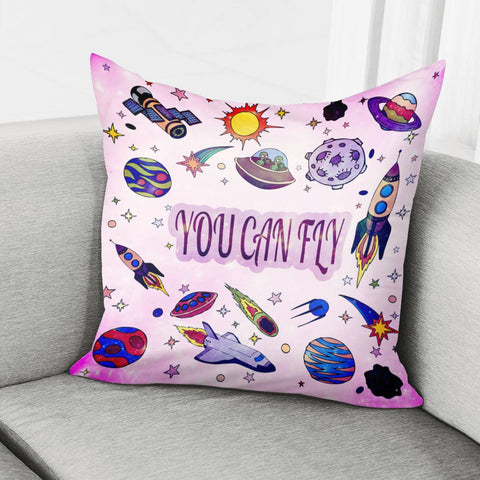 Image of Spacecraft Pillow Cover