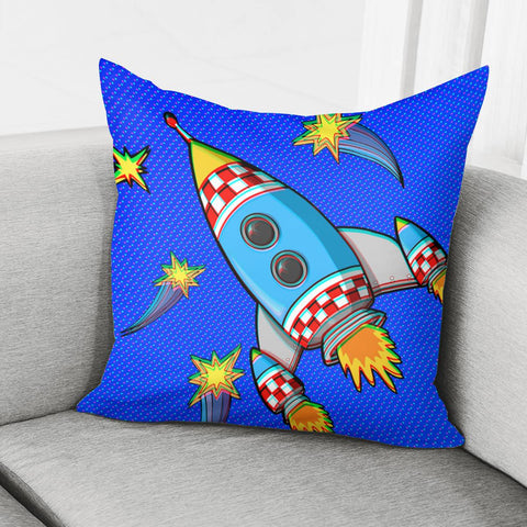 Image of Spacecraft Pillow Cover