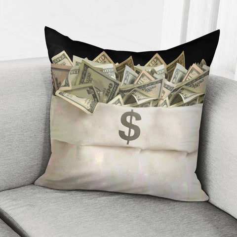 Image of Dollar Pillow Cover