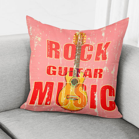 Image of Guitar Pillow Cover