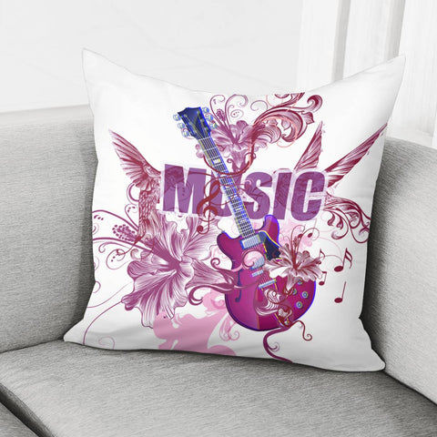 Image of Guitar Pillow Cover