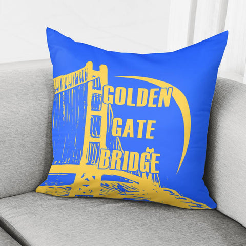 Image of Golden Gate Bridge Pillow Cover