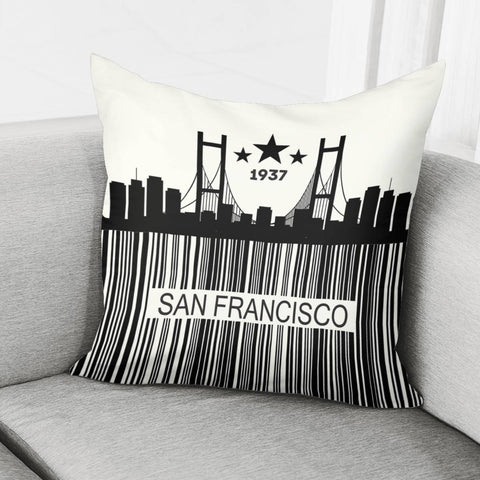 Image of Golden Gate Bridge Pillow Cover