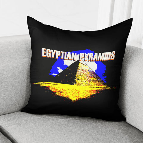 Image of Egyptian Pyramids Pillow Cover