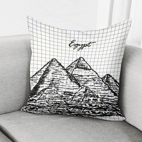 Image of Egyptian Pyramids Pillow Cover