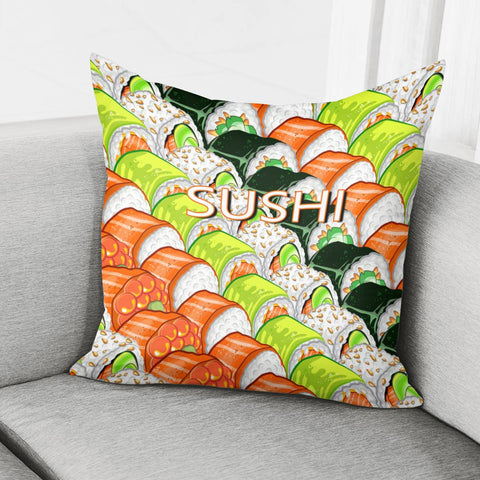 Image of Sushi Pillow Cover