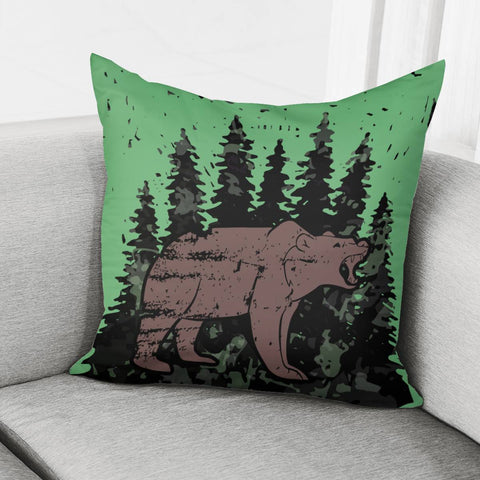 Image of Bear Pillow Cover