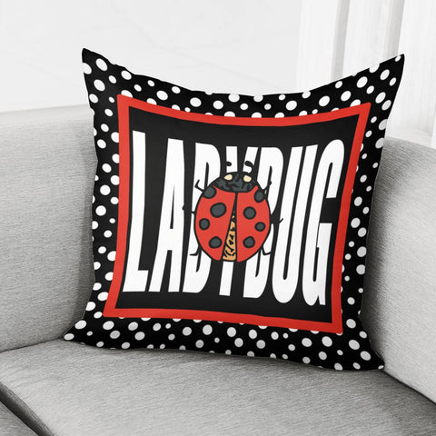 Image of Ladybug Pillow Cover