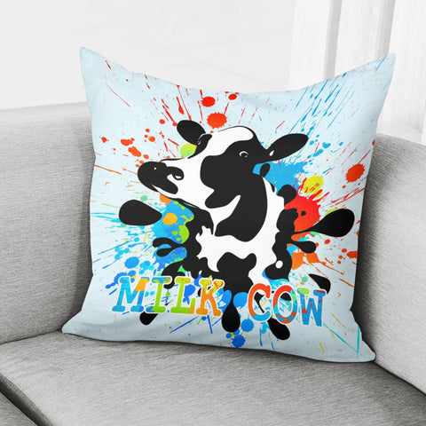 Image of Cow Pillow Cover