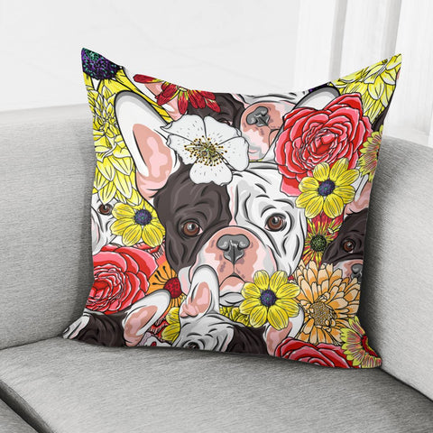 Image of Bulldog Pillow Cover