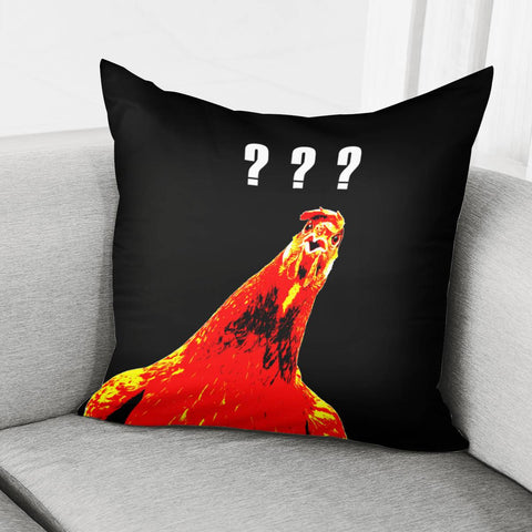 Image of Chicken Pillow Cover