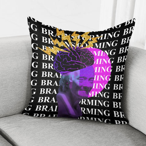 Image of Brain Pillow Cover