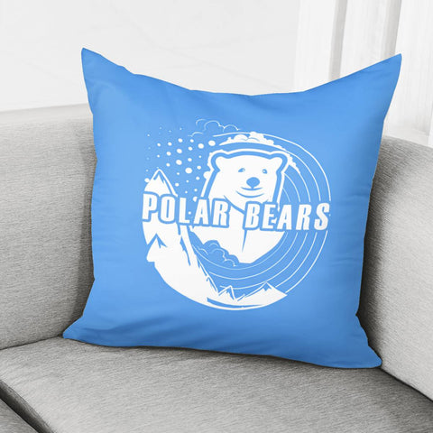 Image of Polar Bear Pillow Cover