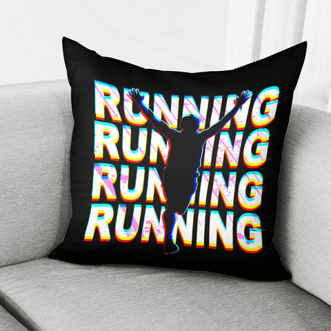 Image of Running Pillow Cover