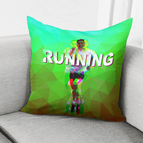 Image of Running Pillow Cover