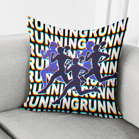 Image of Running Pillow Cover