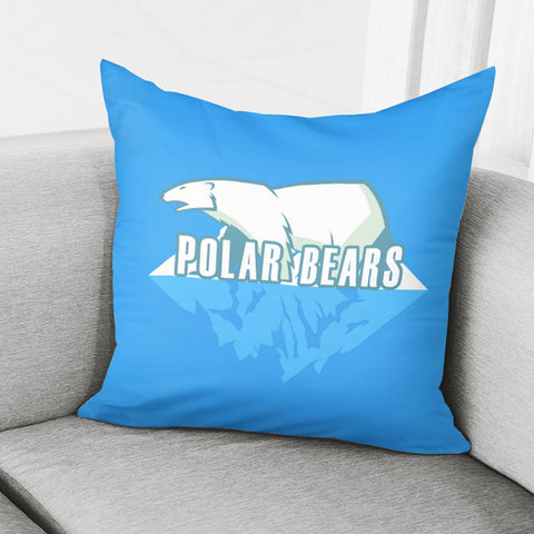 Image of Polar Bear Pillow Cover