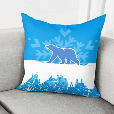 Image of Polar Bear Pillow Cover