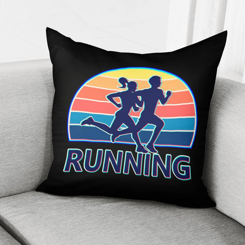 Image of Running Pillow Cover