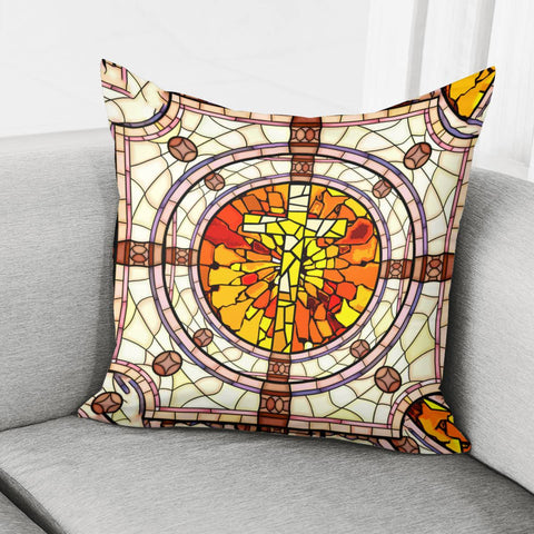 Image of Church Glass Pillow Cover