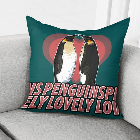 Image of Penguins Pillow Cover