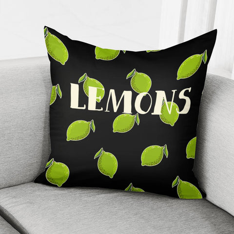 Image of Lemon Pillow Cover