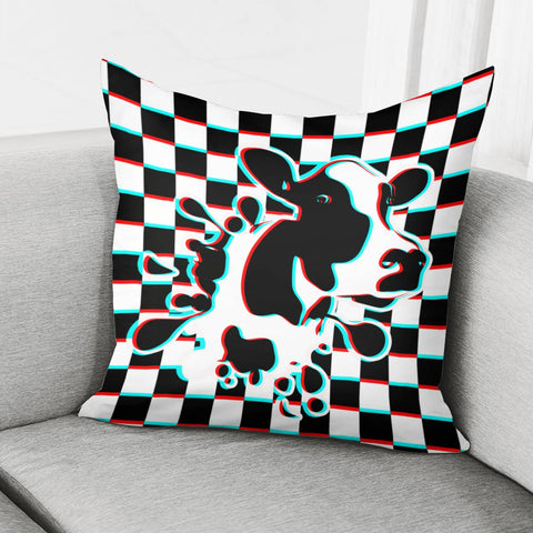 Image of Cow Pillow Cover