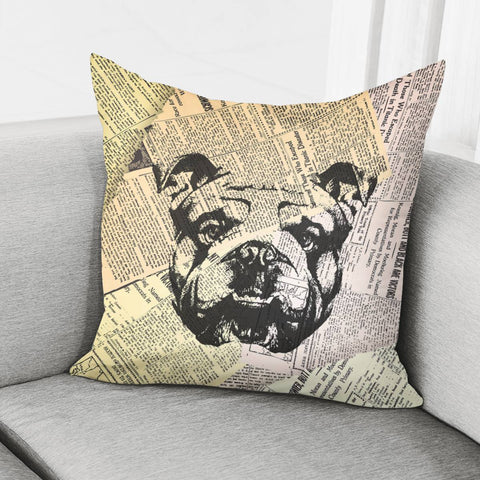 Image of Bulldog Pillow Cover