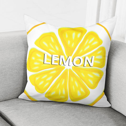 Image of Lemon Pillow Cover