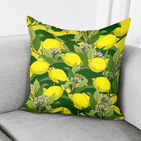 Image of Lemon Pillow Cover