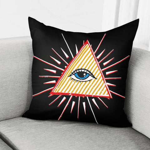 Image of Eye Of Providence Pillow Cover