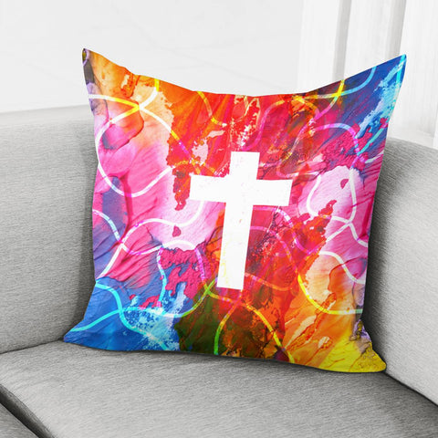 Image of Cross Pillow Cover