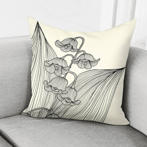 Image of Bell Orchid Pillow Cover